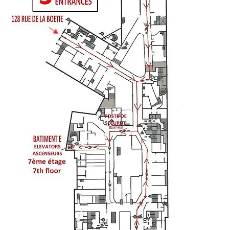 128 - Urban Art Rock Champs-elysees Lejlighed *